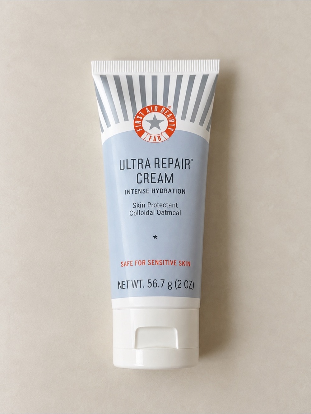 NEW First Aid Beauty Ultra Repair Cream 2 oz Travel Size Face Body January 2027